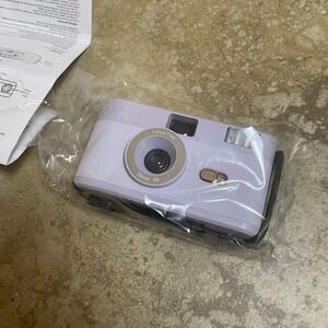 Focus Free 28mm‎ f/8 Film Camera Point Shoot Reusable Lilac Lavender New